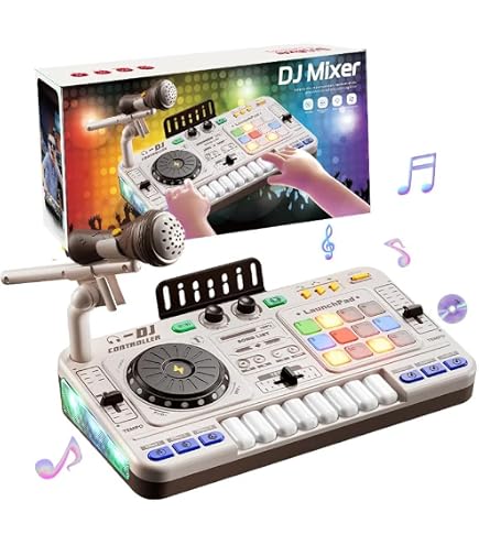 Amazon.co.jp: VTech KidiStar DJ Mixer, Black : Musical Instruments